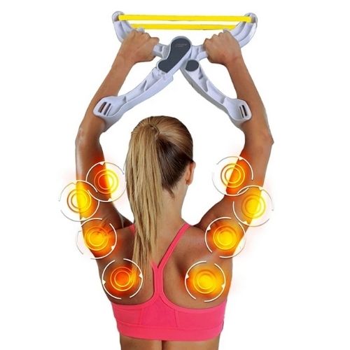Obtenez des bras toniques avec notre appareil d'exercice à double action