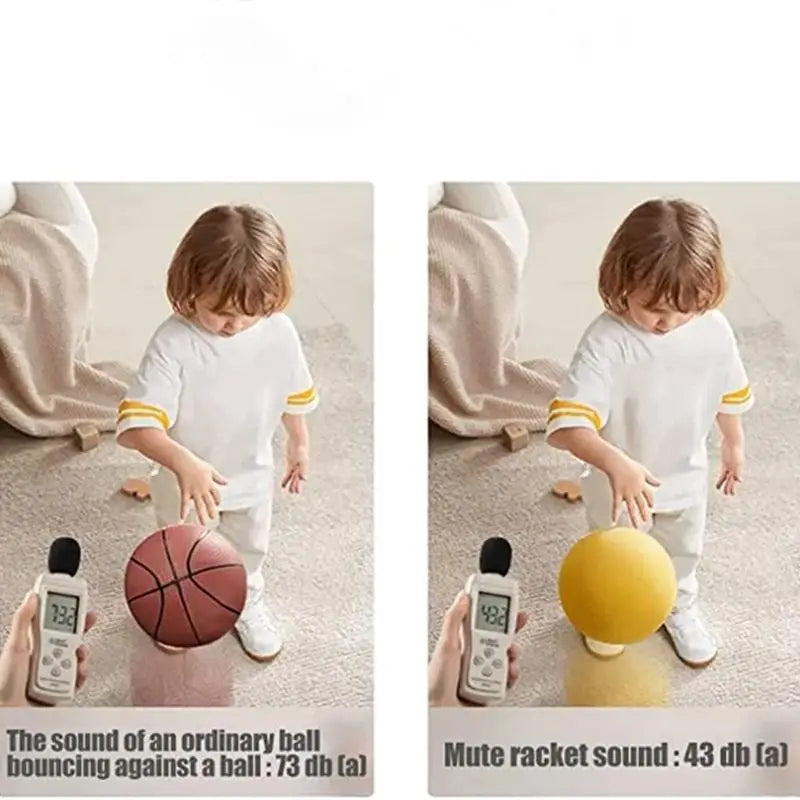 Ballon de basket-ball léger en mousse silencieux