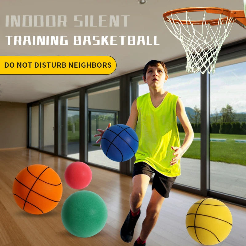 Ballon de basket-ball léger en mousse silencieux